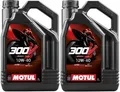 MOTUL 300V FACTORY LINE ROAD RACING 10W-40 4T Motoröl 2x4 Liter 4 Takt Motorrad