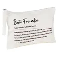 Beste Freundin Geschenke Freundschaftsgeschenk Kosmetiktasche Klein Kulturbe...