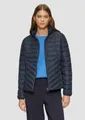 s.Oliver Steppjacke (1, 1-St) leichte Jacke mit Steppung und Stehkragen