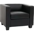 MCW Sessel Loungesessel Lille Kunstleder Schwarz
