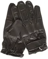 MFH 15615 Security Lederhandschuhe mit Quarzsand (Schwarz/S)