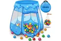 KIDUKU Bällebad KIDUKU® Kinderzelt Bällebad Babyzelt Spielhaus Spielzelt + 100 Bälle, draußen
