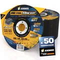 50x Metall-Trennscheibe Ø 115 x 0 x 22.23mm - Die Metalltrennscheibe Metal Racer