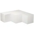Decortie Lowboard, Weiß, Holzwerkstoff, 94.2x31.4x90.6 cm, Wohnzimmer, Wohnwände, Lowboards, Lowboards stehend