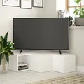 Decortie - Compact Tv-schrank - Weiß - Weiß