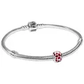 Pandora Schmuckset Starter-Set Rote Herzen Silber silberfarben 19 cm