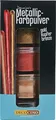 Metallic-Farbpulver 3x2g – Gold Bronze & Kupfer - Lebensmittelfarbe-Puder – F...