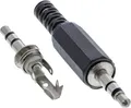 InLine 99100 3,5-mm-Stereo-Klinkenstecker, Lötversion, robust, vielseitig.