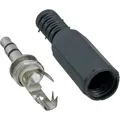 InLine® Klinkenstecker 3,5mm Stereo Lötversion schwarz