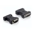 Delock - VGA-Adapter - DVI-I (W) zu HD-15 (VGA) (M) - Daumenschrauben (65017)