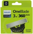 Philips OneBlade 360 Rasierklingen 3 Stück-Pack