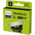 Philips QP430/50 OneBlade 3er Pack Ersatzklingen silber OneBlade-Technologie NEU
