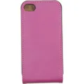 OEM Slim Leather Flip Case for iPhone 4/4s hot pink (Apple iPhone 4, Apple iPhone 4s) (25440215)