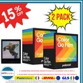 Polaroid Go Farbfilm 16 Fotos Rahmen Schwarz Original 2er Pack ISO 640
