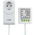 revolt Digitaler Energiekosten-Messer & Strom-Zähler, 2 Tarife, CO2-Anzeige