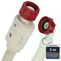 Aquastop Schlauch 3 m 3/4″ – Sicherheitszulaufschlauch für Waschmaschine Spüler