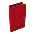 German Couture Etui für blu E-Zigarette, Pods und Kreditkarte, Rot