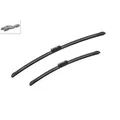 Bosch 3 397 007 187 Wischblatt Vorne für Alfa Romeo Fiat Peugeot VW Hyundai Kia