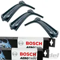 BOSCH AEROTWIN SCHEIBENWISCHER VORNE + HINTEN für VW CADDY 4 SKODA SUPERB 2