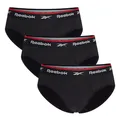 Reebok Wiggins Brief Multipack – Atmungsaktive Männer Unterhose mit Stretchbund | Komfortabler Slip für Alltag sowie Training | Leichte Sportunterwäsche mit Flexibler Passform und hohem