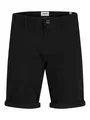 Herren Chino Shorts Regular Fit 12165604,Schwarz,XS