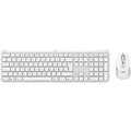 Logitech Signature Slim Combo MK950 Kabellose Tastatur und Maus Weiß 920-012484