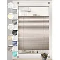 Sonello Plissee ohne Bohren Rollo Klemmfix für Fenster & Tür Lichtschutz, blickdicht, ohne Bohren, verspannt, Klemmfix, 85cm x 200cm Braun Faltrollo, Easyfix, Sonnenschutzrollo, Jalousie braun 85 cm x 200 cm