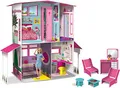 Lisciani - BARBIE Puppenhaus - Barbie Traumvilla auf zwei Etagen - 3D-Haus zum Bauen, Dekorieren und Gestalten - Kreatives Bastel- und Konstruktionsspielzeug für Kinder ab 4 Jahren