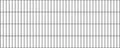Doppelstab-Gittermatte, Typ 6/5/6, ohne Überstand, Breite 2000 mm x Höhe 800 mm, Farbe: anthrazit