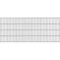 Doppelstab-gittermatte, Verz.anthr, Bxh2000x800mm, Draht-ø6/5/6, Masche50x200mm - Alberts