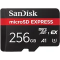 SANDISK microSD Express Card R880/W650 microSDXC     256GB, UHS-I U3, A1, Class 10, SD Express EX I