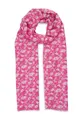 Harpa Modeschal CLOVER, mit Botanik-Print und Metallic-Effekt