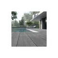 HOME DELUXE WPC Terrassendielen Komplettset (inkl. Unterkonstruktion) SAMANA - Hellgrau 2m²