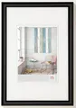 walther design Bilderrahmen schwarz 50 x 70 cm Trendstyle Kunststoffrahmen KP070B