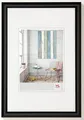 Bilderrahmen schwarz 50 x 70 cm Trendstyle Kunststoffrahmen KP070B