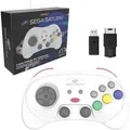 PRO - White - Wireless Controller - Sega Saturn