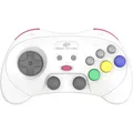 retro-bit - SEGA Saturn PRO Controller - White (RET00399)