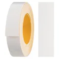 haggiy Melaminkanten-Band selbstklebend 18mm x 5m I Sicherer Halt ohne Bügeln durch Acrylkleber I Kantenumleimer, Furnier für Regalbretter/Holzplatten (Weiß-glanz)