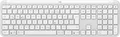 Logitech Signature Slim K950 Tastatur 100 % Fullsize kabellos Bluetooth 5.1 LE QWERTZ Deutsch Off-White (920-012452)