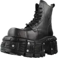 NEW ROCK MTANK083 C1 Schwarz - Schwarz - 41