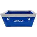 DerBlaue Profi-Wanne, 10 Liter Auffangwanne, 34 x 34 x 12,5 cm, Biegemetall Streifen umlaufend