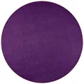Teppich Boss - Nasty Floor Kurzflor Teppich Rund 133cm oder 200cm Ø, Farbe:Lila, Durchmesser:200 cm rund