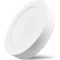 13W LED Aufputz Deckenlampe Panel Deckenleuchte Rund | 1020 Lumen | Ø 17 cm | Warmweiß (3000 K)