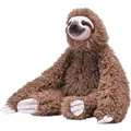 Wild Republic Faultier Kuscheltier - Plusch - 43 cm - Sudamerika - Braun