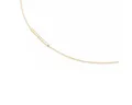 Boccia Halsreif Collier Edelstahl goldfarben Ø 0,8 mm 0802-0245