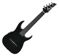 Rockige Ibanez URGT100-BK RG Tenor Ukulele in Schwarz mit Tonabnehmer & Gigbag