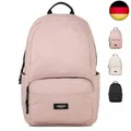 LARKSON Schulrucksack Mädchen & Jungen Teenager Rosa - No 3 - Rucksack Damen &