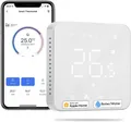 Meross MTS200BHK Thermostat, weiß, WiFi-kompatibel mit Siri, Google und Alexa