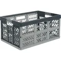 keeeper Profi-Klappbox 45 L mit Softgriff 54 x 37 x 28 cm - Silber