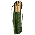 Rhythmusflöten Set L Flöten aus Bambus 4 Tonlagen Gis, A,B, C inkl. Tasche Klangerlebnis bei Rhythmus betonter Musik